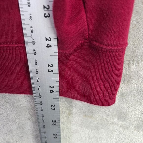 Mens Team Edition Oklahoma OU Red Pullover Hoodie Sweatshirt Cotton Blend XL - Picture 7 of 9